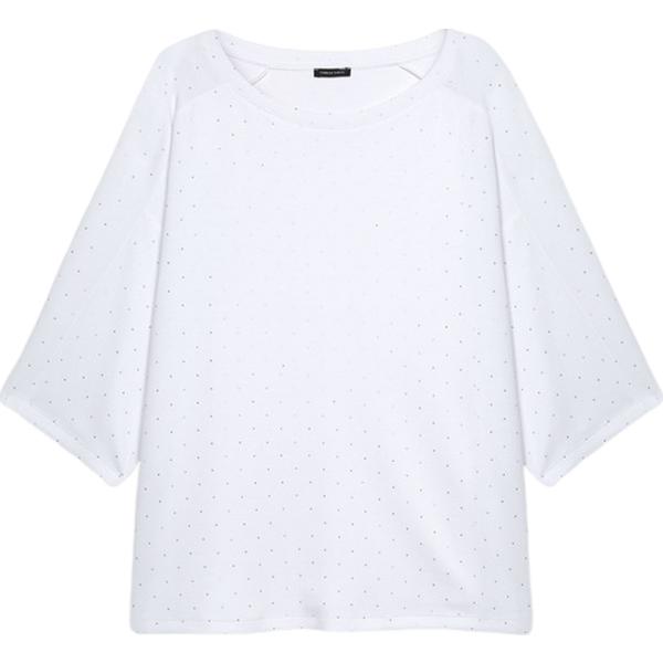 felpe Fiorella Rubino bianco
