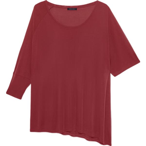 t-shirt Fiorella Rubino rosso