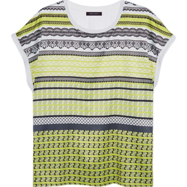 t-shirt Fiorella Rubino multicolore con stampe