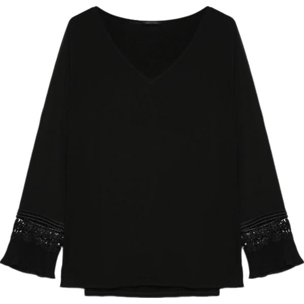 bluse Fiorella Rubino nero