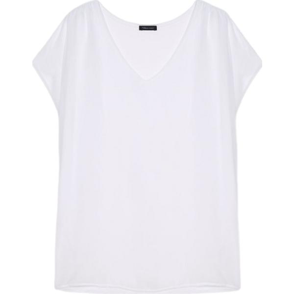 t-shirt Fiorella Rubino bianco
