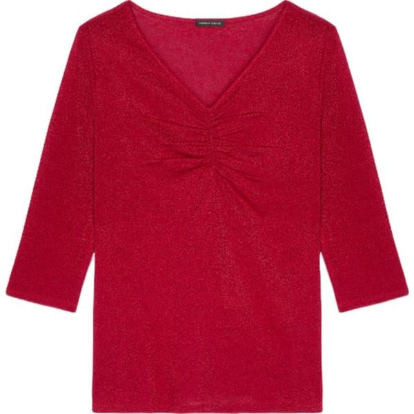 t-shirt Fiorella Rubino rosso