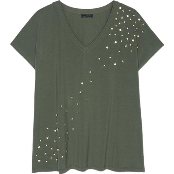 t-shirt Fiorella Rubino verde