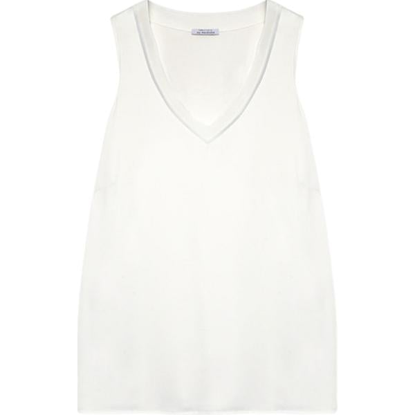 top Fiorella Rubino bianco