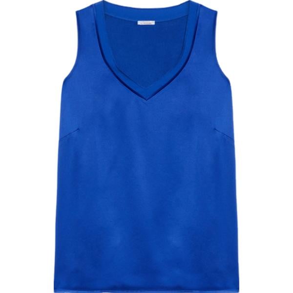 top Fiorella Rubino blu