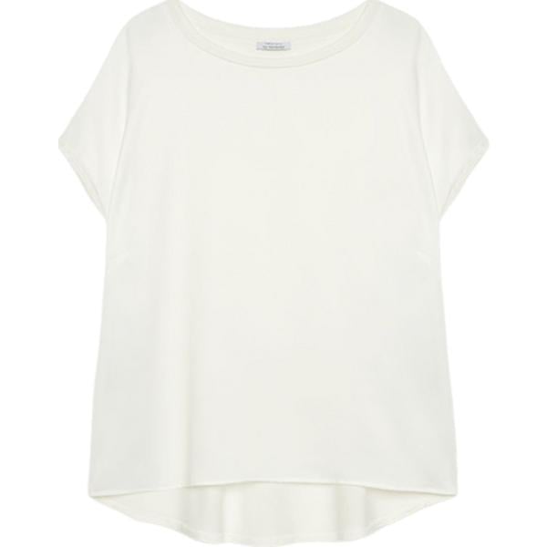 bluse Fiorella Rubino bianco