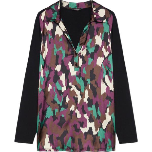 t-shirt Fiorella Rubino multicolore military