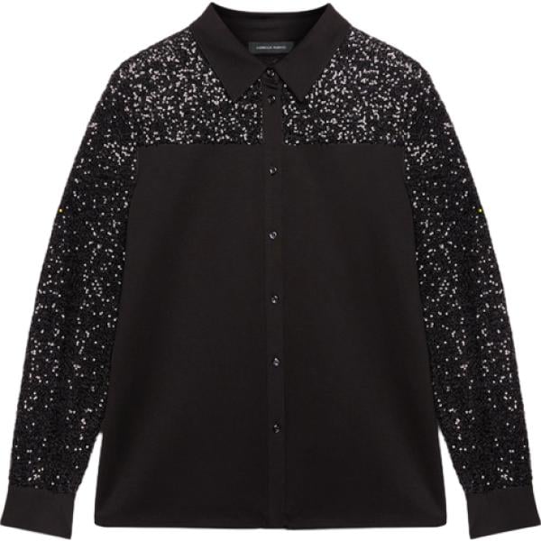 camicie Fiorella Rubino nero