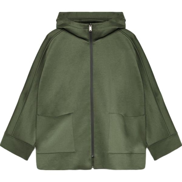 felpe con cappuccio Fiorella Rubino verde