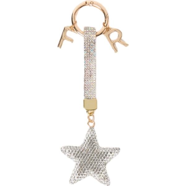 portachiavi Fiorella Rubino grigio