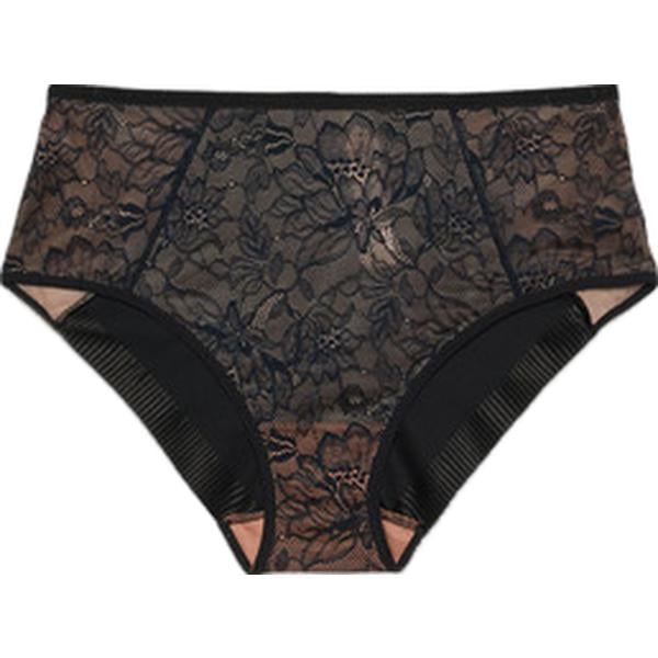 culotte Fiorella Rubino nero a fiori