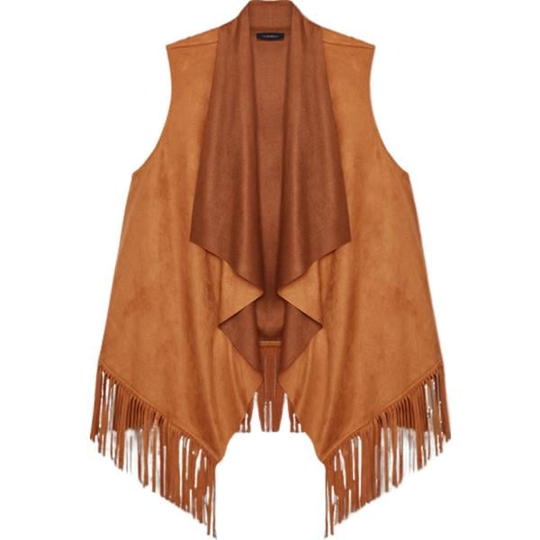 gilet Fiorella Rubino marrone