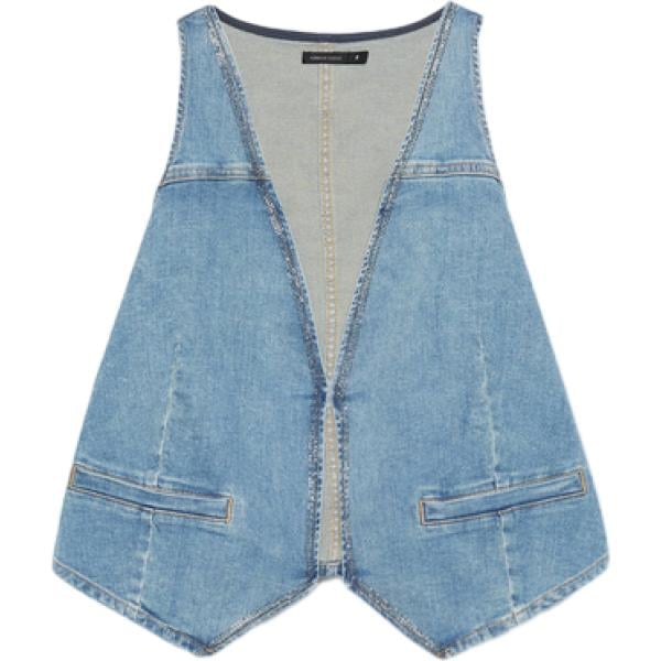 gilet Fiorella Rubino blu