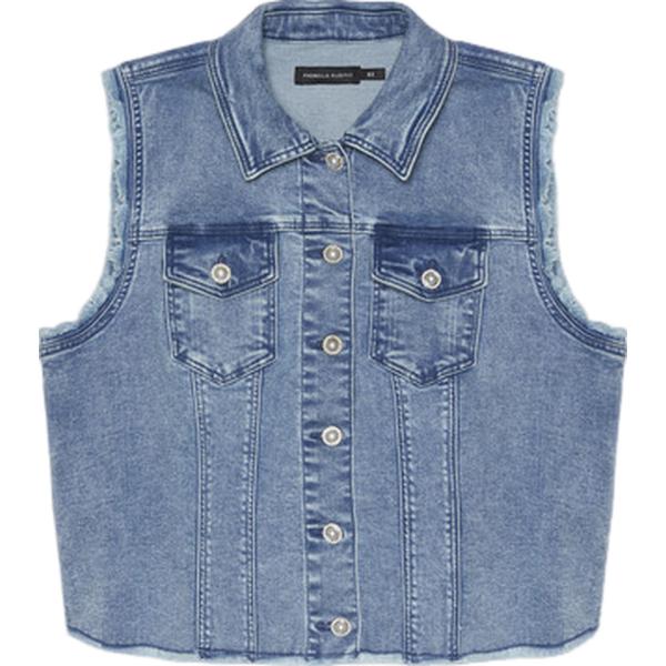 gilet Fiorella Rubino blu