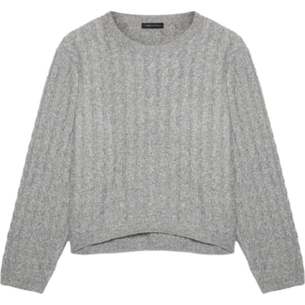 maglieria Fiorella Rubino grigio