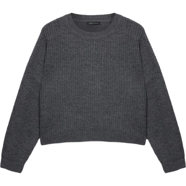 maglieria Fiorella Rubino grigio