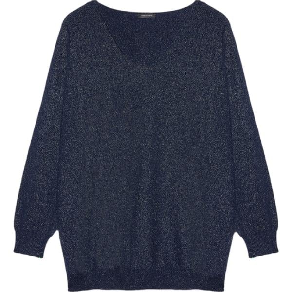 maglieria Fiorella Rubino blu