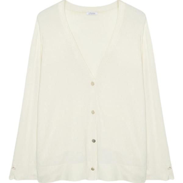 cardigans Fiorella Rubino bianco