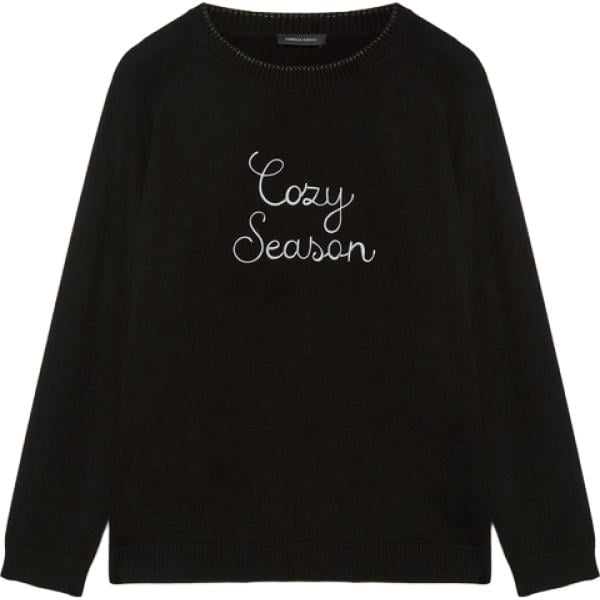 maglieria Fiorella Rubino nero