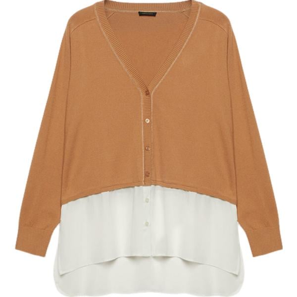 cardigans Fiorella Rubino marrone
