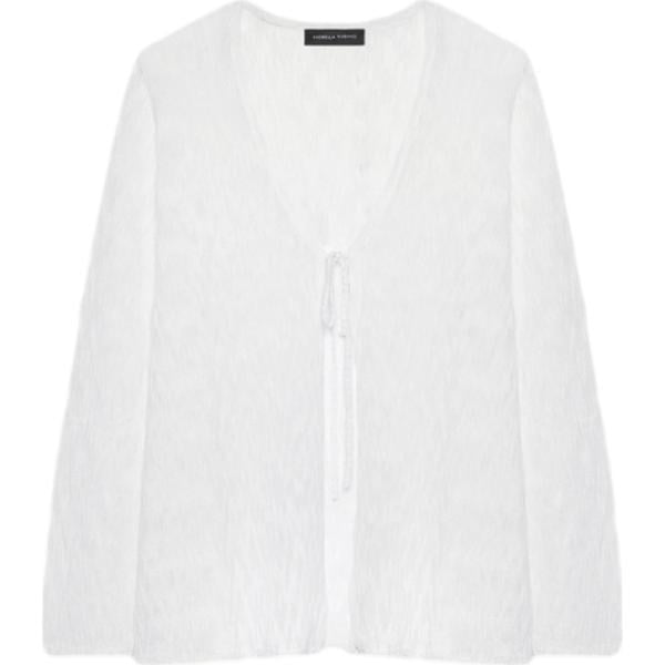 cardigans Fiorella Rubino bianco