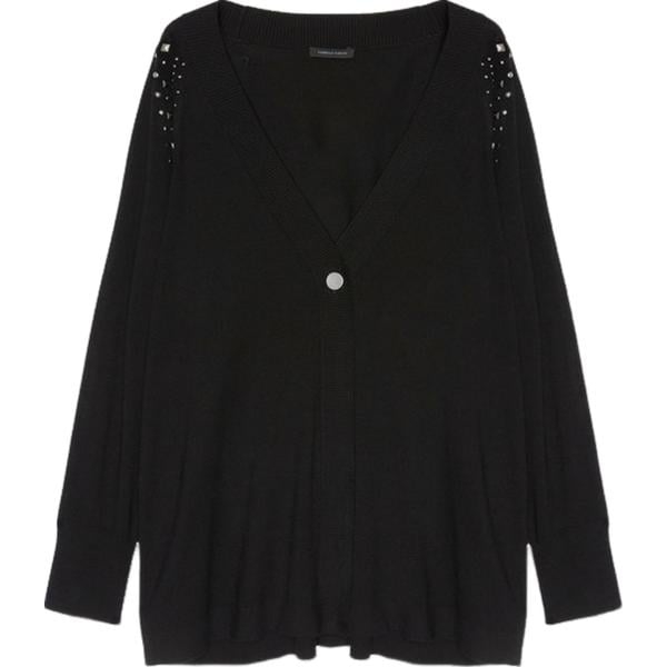 cardigans Fiorella Rubino nero