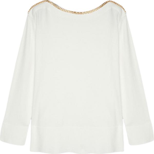 t-shirt Fiorella Rubino bianco