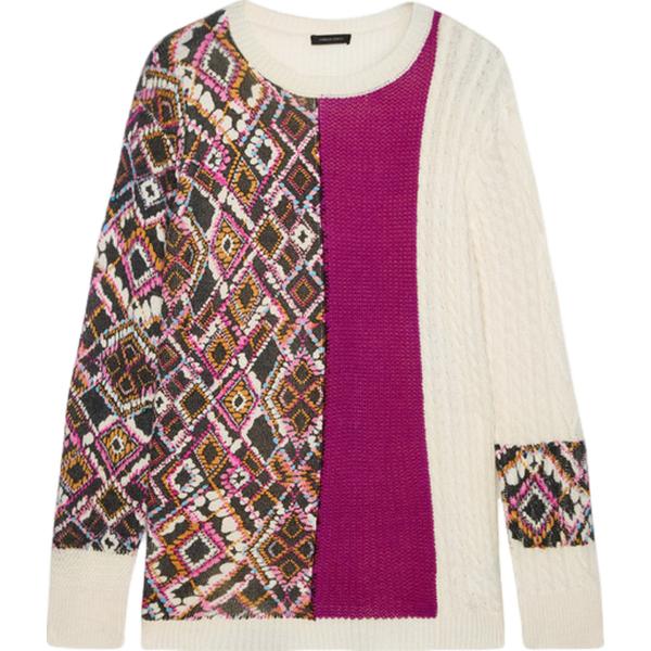 maglieria Fiorella Rubino multicolore con stampe