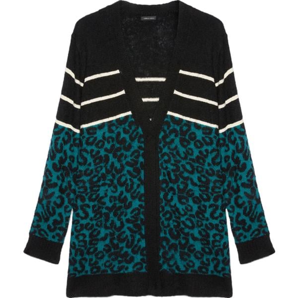 cardigans Fiorella Rubino nero animalier
