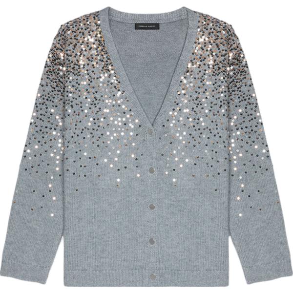 cardigans Fiorella Rubino grigio