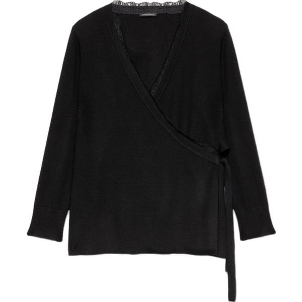 cardigans Fiorella Rubino nero