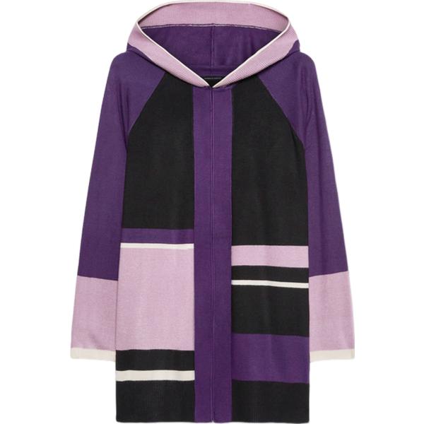 cardigans Fiorella Rubino nero geometrica