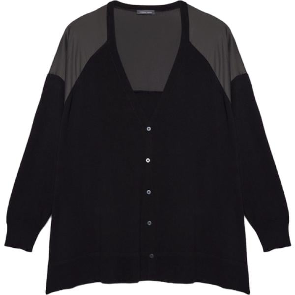 cardigans Fiorella Rubino nero