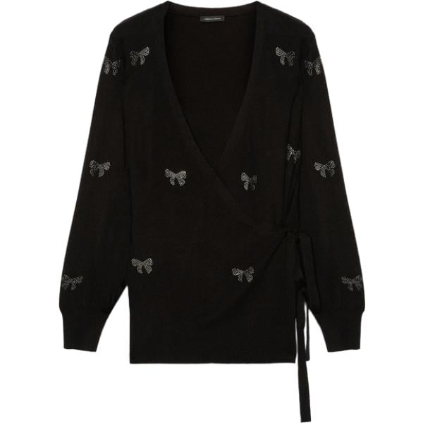 cardigans Fiorella Rubino nero