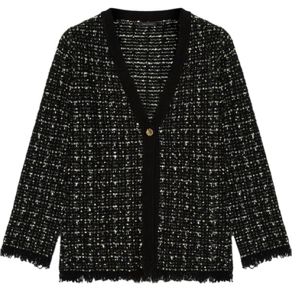 cardigans Fiorella Rubino nero