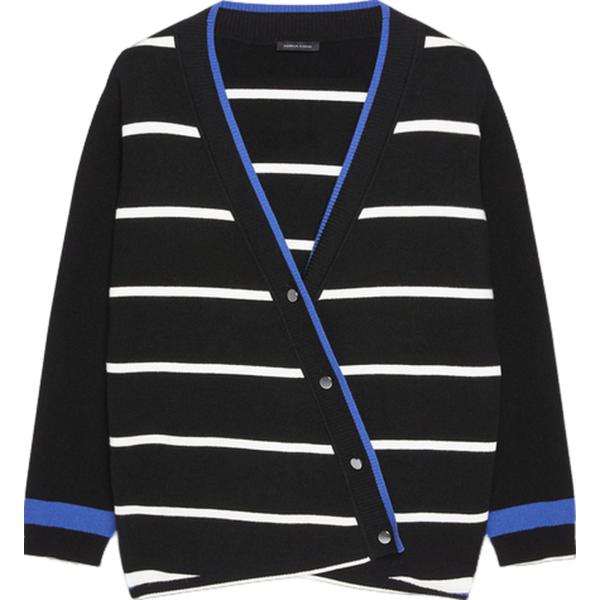 cardigans Fiorella Rubino nero a righe