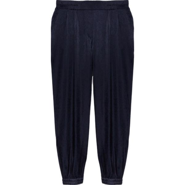 pantaloni cargo Fiorella Rubino blu
