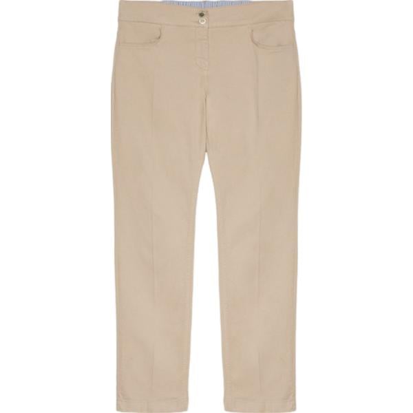 pantaloni Fiorella Rubino marrone a righe