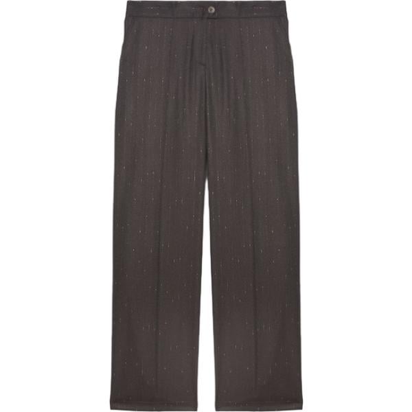 pantaloni Fiorella Rubino marrone