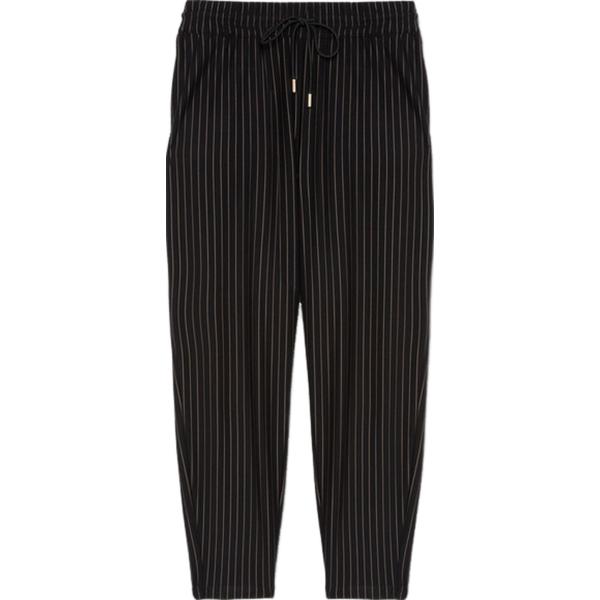 pantaloni Fiorella Rubino nero