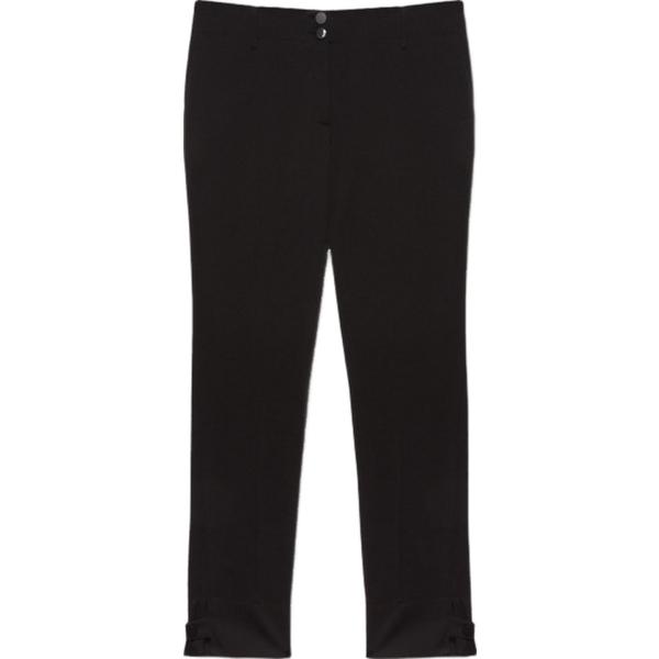 pantaloni Fiorella Rubino nero
