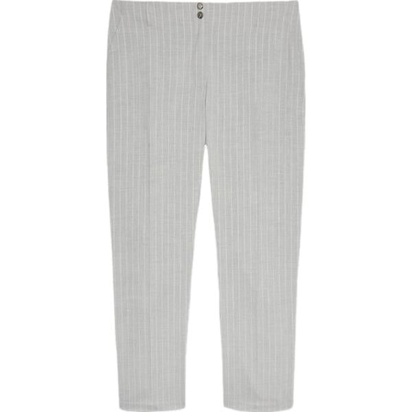 pantaloni Fiorella Rubino grigio a righe