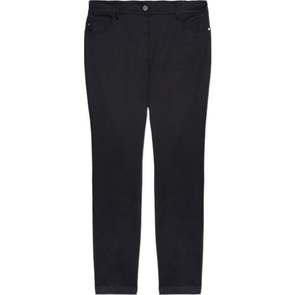 pantaloni skinny Fiorella Rubino nero