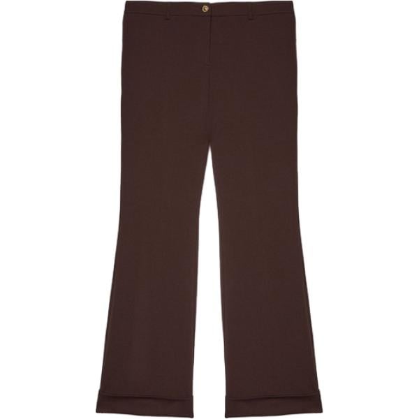 pantaloni Fiorella Rubino marrone
