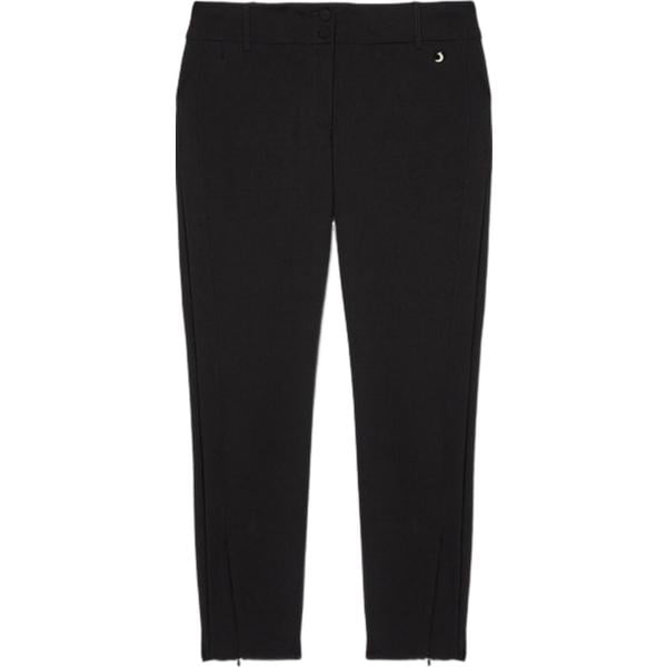 pantaloni skinny Fiorella Rubino nero