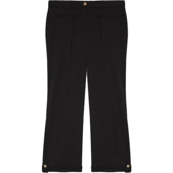 pantaloni Fiorella Rubino nero