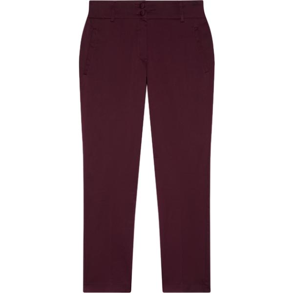 pantaloni Fiorella Rubino rosso