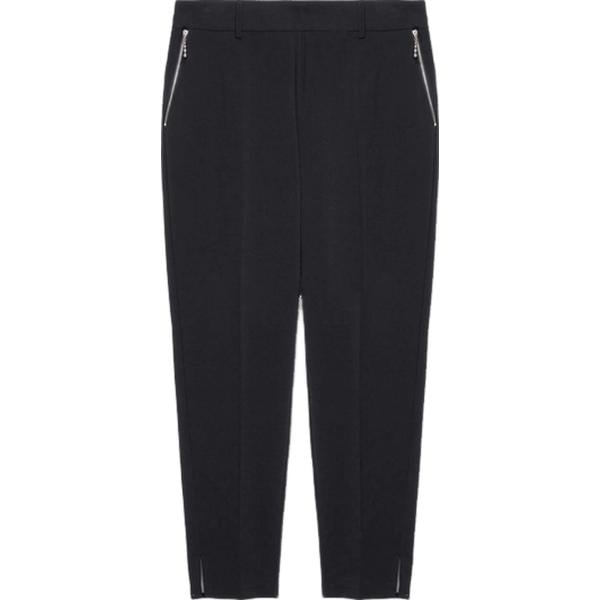 pantaloni Fiorella Rubino nero