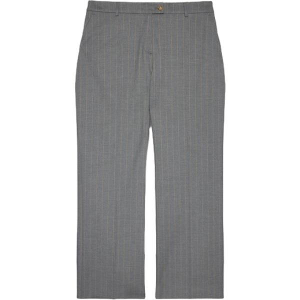 pantaloni Fiorella Rubino grigio a righe