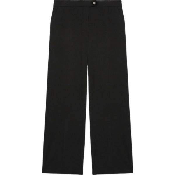 pantaloni a palazzo Fiorella Rubino nero